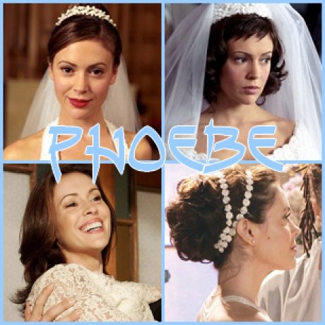phoebe jako nevesta